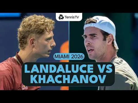 Landaluce bat Khachanov à Miami 2026 – 3e tour