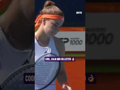 Karolina Muchova élimine Alexandra Eala à l'Open de Miami 2026 – Huitième de finale