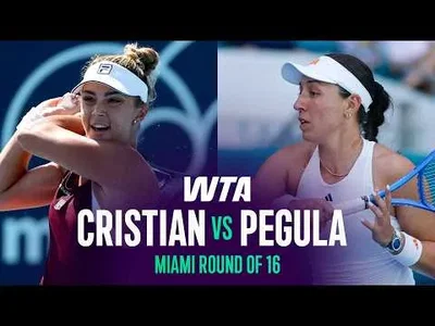 Pegula bat Cristian à l'Open de Miami 2026 – Huitièmes de finale