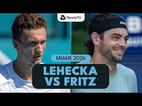 Jiri Lehecka bat Taylor Fritz à Miami 2026 – Huitièmes de finale