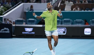 « C’était une grosse bataille », assure Fils après sa victoire contre Paul en quarts de finale à Miami