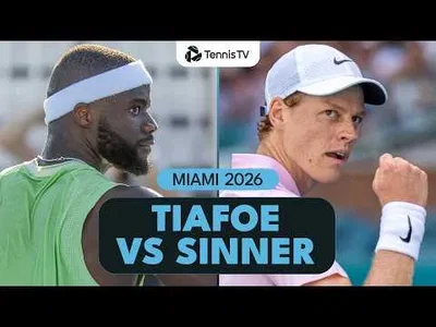 Sinner bat Tiafoe à Miami 2026 – Quarts de finale
