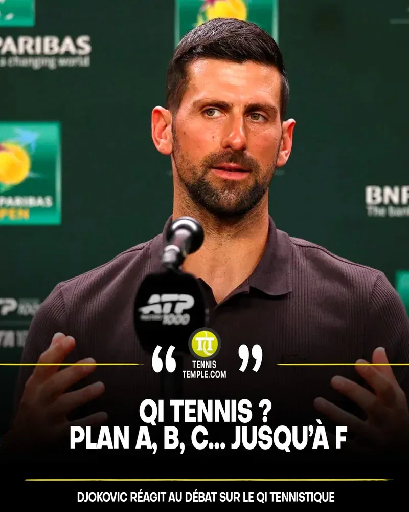 🇷🇸« C’est la capacité à trouver une solution. Un bon joueur de tennis sait s’adapter à chaque situation.