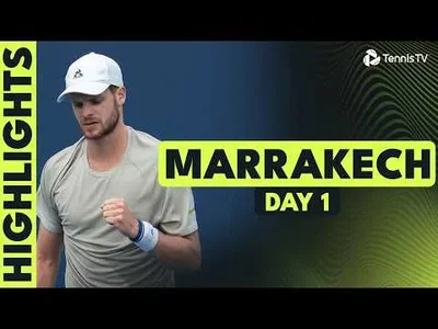 Marrakech 2026 : Bennani surprend Halys tandis que Hanfmann élimine de Jong dès le premier jour