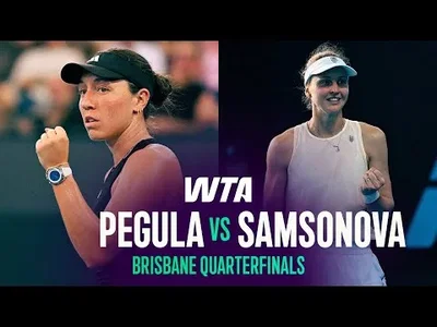 Jessica Pegula bat Liudmila Samsonova à Brisbane 2026 – Quarts de finale