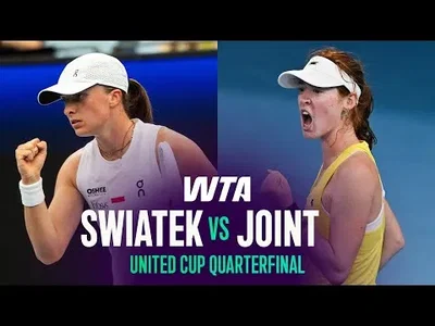 Swiatek bat Joint en quart de finale de l'United Cup 2026