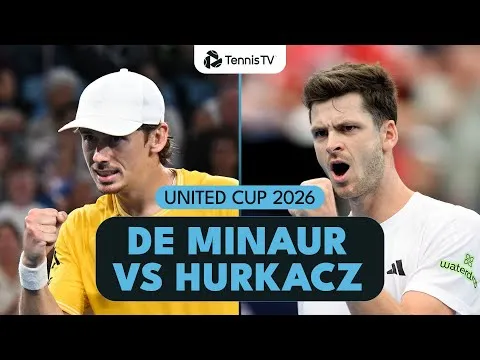 Alex De Minaur bat Hubert Hurkacz à l'United Cup 2026 – Quarts de finale