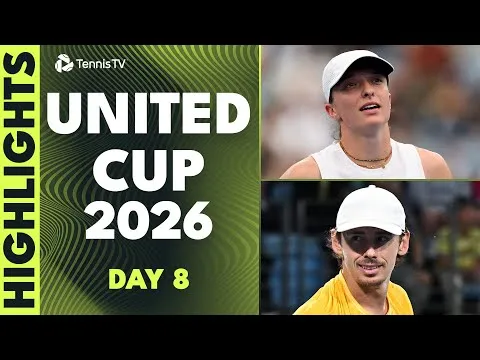 United Cup 2026 : Swiatek domine Joint tandis que de Minaur bat Hurkacz de justesse en quarts de finale