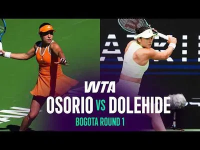 Osorio bat Dolehide à Bogota 2026 – Premier tour