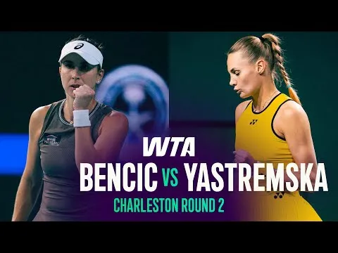 Bencic bat Yastremska à Charleston 2026 – 2e tour