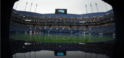 US Open, mardi, une journée sous la pluie à New York