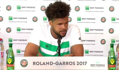 Tsonga :''C'est un peu le paradoxe du tennis'' (conférence de presse)