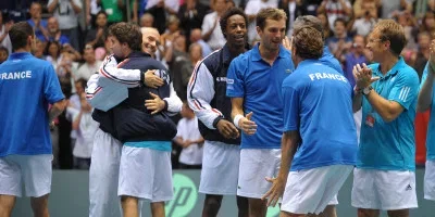 Coupe Davis: La France en finale face à la Serbie