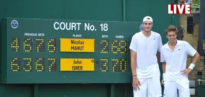 Mahut et Isner remettent ça à Wimbledon (Le Live) !