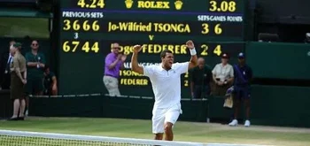 Tsonga fait chuter le roi Federer à Wimbledon !