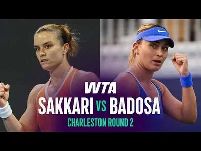 Badosa bat Sakkari à Charleston 2026 – Deuxième tour