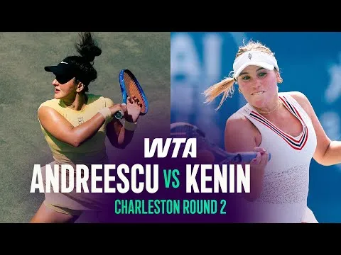 Sofia Kenin bat Bianca Andreescu à Charleston 2026 – Deuxième tour