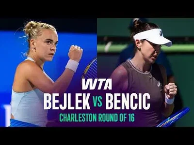 Bencic bat Bejlek à Charleston 2026 – 3e tour