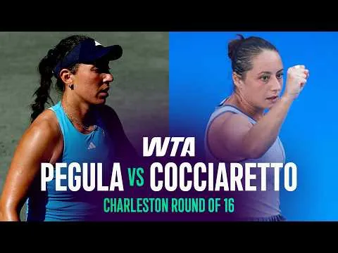 Pegula bat Cocciaretto à Charleston 2026 – 3e tour