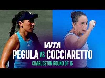 Pegula bat Cocciaretto à Charleston 2026 – 3e tour