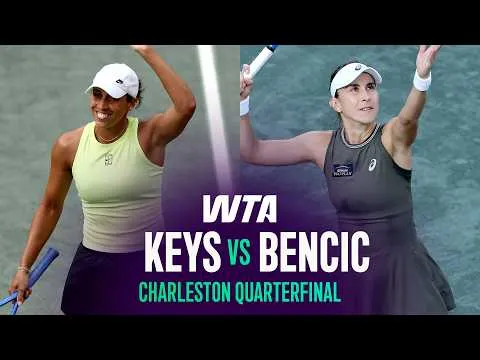 Madison Keys bat Belinda Bencic à Charleston 2026 – Quart de finale