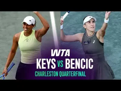 Madison Keys bat Belinda Bencic à Charleston 2026 – Quart de finale