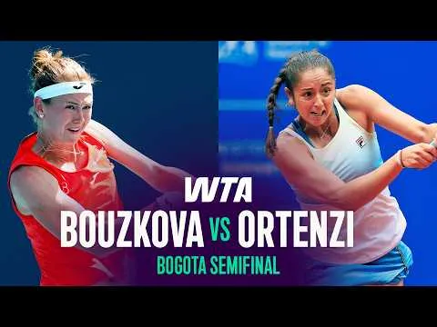 Bouzkova bat Ortenzi à Bogota 2026 – Demi-finale