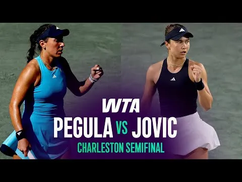 Pegula bat Jovic à Charleston 2026 – Demi-finale