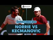 Norrie bat Kecmanovic à Monte-Carlo 2026 – 1er tour