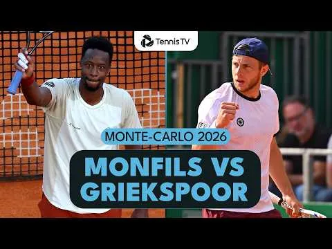 Gaël Monfils bat Tallon Griekspoor à Monte-Carlo 2026 – Premier tour