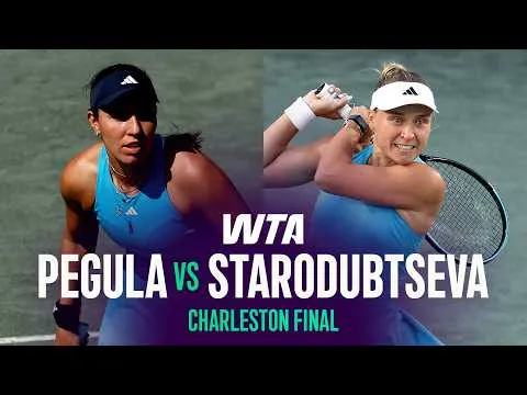 Pegula bat Starodubtseva à Charleston 2026 – Finale
