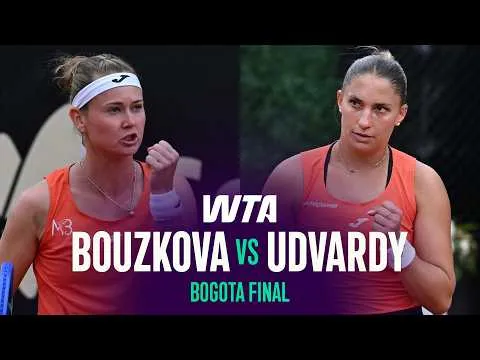 Marie Bouzkova bat Panna Udvardy à Bogota 2026 – Finale