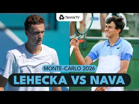 Jiri Lehecka bat Emilio Nava à Monte-Carlo 2026 – 1er tour