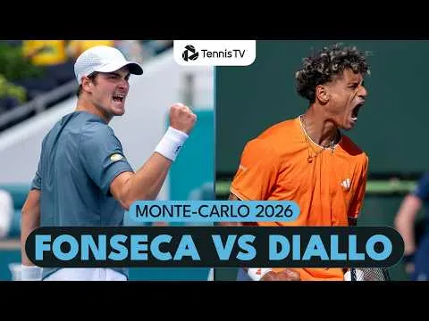 Joao Fonseca bat Gabriel Diallo à Monte-Carlo 2026 – Premier tour