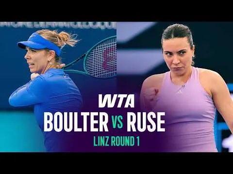 Elena-Gabriela Ruse bat Katie Boulter au premier tour de Linz 2026