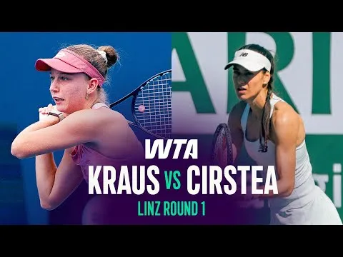 Sorana Cirstea bat Sinja Kraus à Linz 2026 – Premier tour