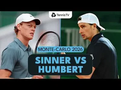 Sinner bat Humbert à Monte-Carlo 2026 – 2e tour