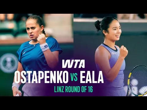 Ostapenko bat Eala à Linz 2026 – 2e tour