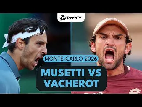 Valentin Vacherot écarte Lorenzo Musetti à Monte-Carlo 2026 – 2e tour